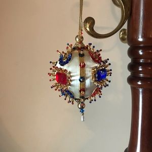 Vintage Sequin Handmade Ornament